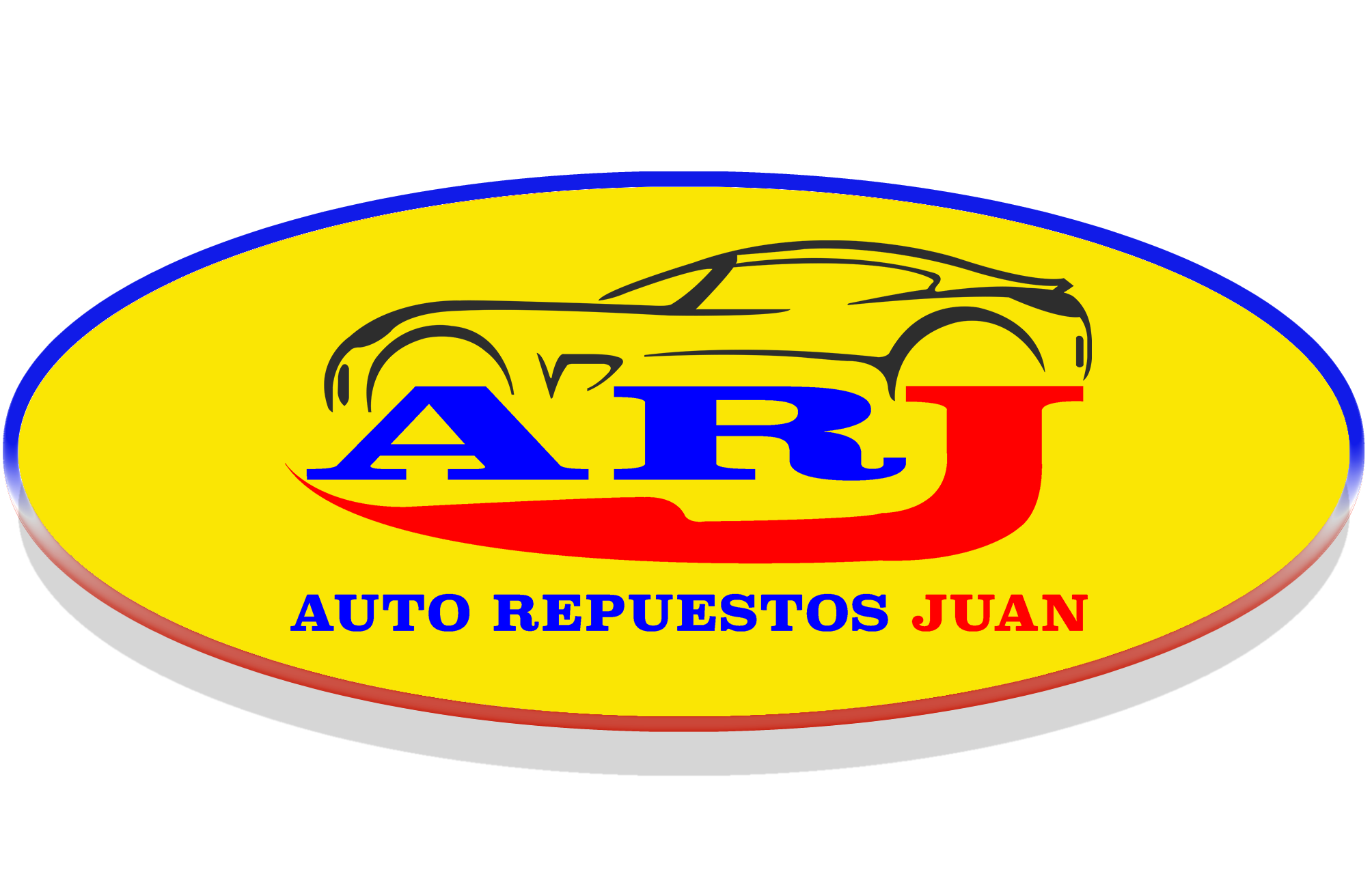 Logo anterior ARJ con tipografía con remates