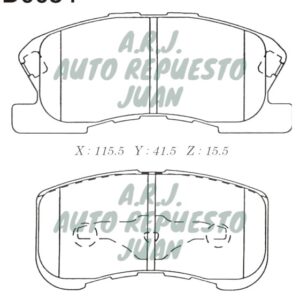 CD-0034-GRIS | BANDAS DEL DAIHATSU STORIA 00-ON