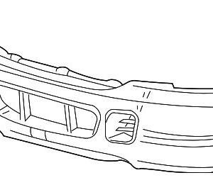 3L2Z-17D957-RC | BUMPER DEL FOR EXPLORER XLS 02 05 SIN FL