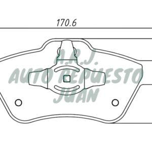 D1047-NAMCCO | BANDAS DEL FORD ESCAPE 05-08