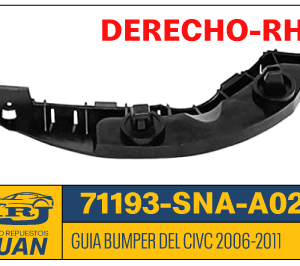 71193-SNA-A02 | GUIA BUMPER DEL CIVIC 06 11 RH