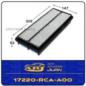 17220-RCA-000-PROFILTER | FILTRO AIRE ACCORD 02-04 V6