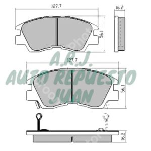 D349-HITEC | BANDAS DEL SONATA Y20 2011- CERAMICA