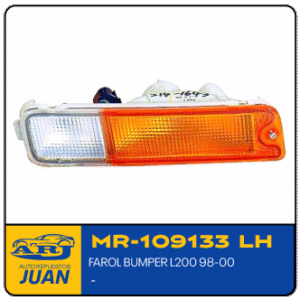 MR-109133 LH | FAROL BUMPER L200 98-00 LH AMARILLO BLAN