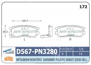 D567-NEWYORK-CERAMICA | BANDAS TRAS MONTERO 92-98