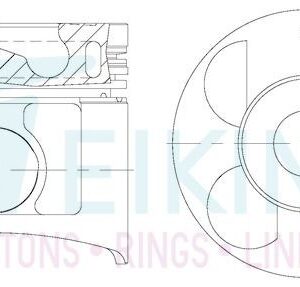 A2010-VK515-TIK 12010-VK515 | PISTON MOTOR YD25 TIK