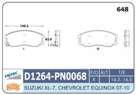 D1264-NAMCCO | BANDAS DEL XL7 07-09