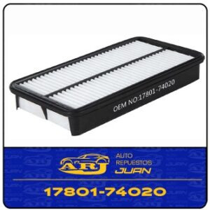 17801-74020 | FILTRO AIRE COROLLA 88-92