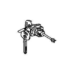 69051-12340 RH | LLAVIN PUERTA COROLLA 93-97 RH